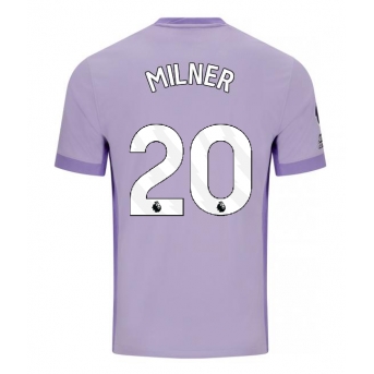Billige Fotballdrakt Brighton James Milner #20 Replika Bortedrakt 2025-26 Kortermet